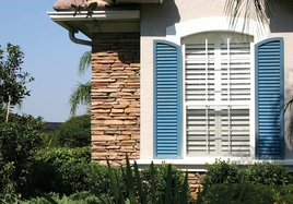 Board and French shutters of PVC-U