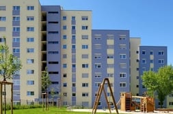 Housing estate in Southern Germany