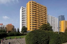 Residential quarter in Germany
